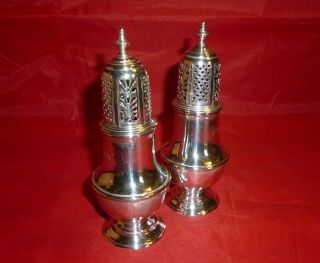 Antique Solid Silver Sugar Sifters,  By Cs Harris & Sons Ltd,  London 1914