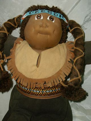 Rare Vhtf Xavier Robert Soft Sculptured 1983 Native American Girl Doll Le 1000