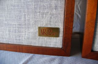 Vintage Acoustic Research AR2ax Speakers 12