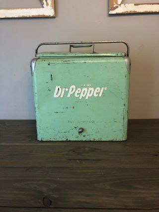 Vintage Progress Dr Peper A1 Cooler Coca Cola 7up Pepsi Orange Crush Dr Pepper