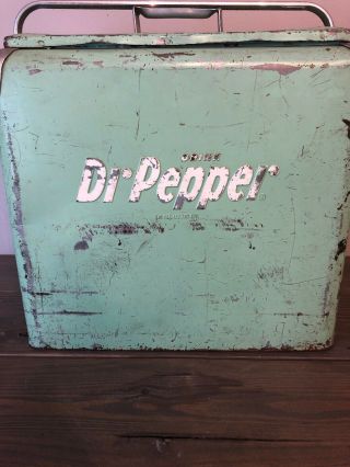 VINTAGE PROGRESS DR PEPER A1 COOLER COCA COLA 7UP PEPSI ORANGE CRUSH DR PEPPER 6