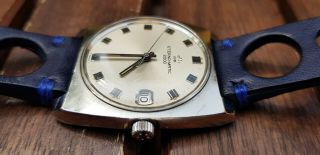 Eterna Eterna - matic 2000 Automatic Vintage 70s with hand made leather strap 6