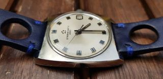 Eterna Eterna - matic 2000 Automatic Vintage 70s with hand made leather strap 8