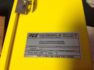 FLUID COMPONENTS FCI MASS FLOW METER LT81A,  29/30 GAUGE NOS RARE $799 8