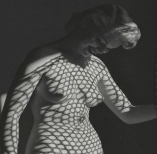 Vintage Andre de Dienes LARGE LADY Fine Art Nude Figure Photograph Water Nymph 2
