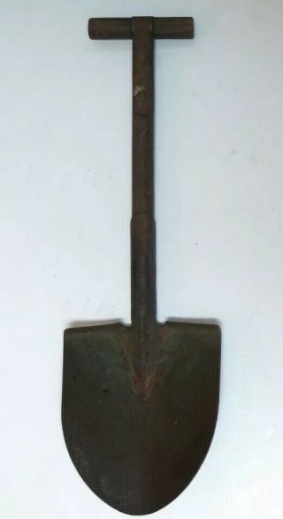 U.  S.  Army Ww1 Ww2 M1910 22” T Handle Shovel Entrenching Tool