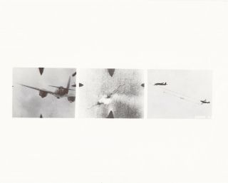 Japanese “lily” Light Bomber Aerial Combat Camera Photos C.  - 1944