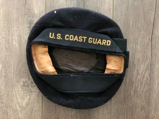 Ww2 U.  S.  Coast Guard Donald Duck Style Cap