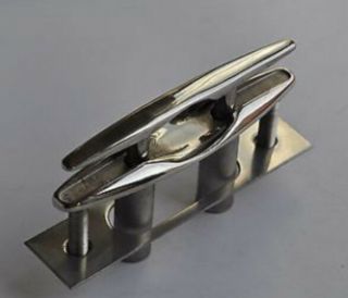 6  316 STAINLESS STEEL PULL - UP CLEAT/ POP - UP FLUSH MOUNT LIFT - Boat/Marine 3