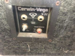 Vintage Cerwin Vega VH - 36 V30 V32 horns Bass Guitar PA speakers RARE 18” 5