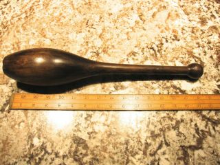 Antique Wooden Exercise Pin Jugglers Pin In Good Antique Shape 16 " Tall