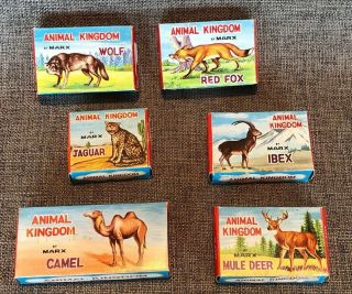 ANIMAL KINGDOM BY MARX Set Of 12 BOXES,  MADE IN TAIWAN 2