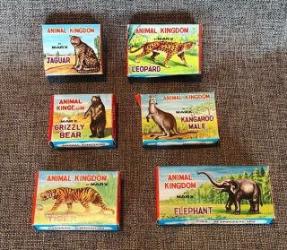 ANIMAL KINGDOM BY MARX Set Of 12 BOXES,  MADE IN TAIWAN 3