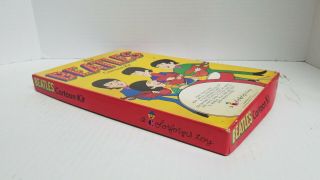 Beatles 1966 Colorforms Cartoon Kit,  Almost Complete,  Rare, 7