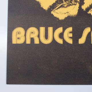 BRUCE SPRINGSTEEN Concert Poster Kutztown State College 1975 Rare Tour 2
