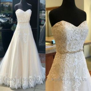 Plus2 - 26w Elegant Garden Wedding Dresses Vintage Sweetheart Applique Bridal Gown