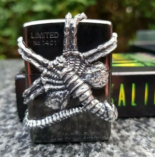 Zippo,  Alien,  20th Anniversary,  1998 Limited Edition ( (extremely Rare))