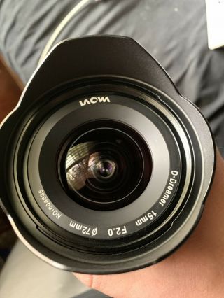Laowa 15mm F2 Sony.  6 Months Old,  Rarely, .