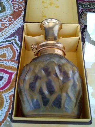 Rare Molinard Le Provencal Perfume Rene Lalique Frosted Bottle cira 1927 11