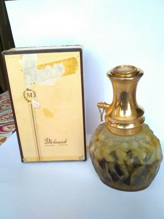 Rare Molinard Le Provencal Perfume Rene Lalique Frosted Bottle cira 1927 2