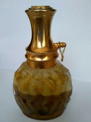 Rare Molinard Le Provencal Perfume Rene Lalique Frosted Bottle cira 1927 4
