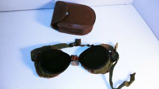 Vintage - Steampunk - Believe To Be Ww2 Era - Mountain Troop Goggles