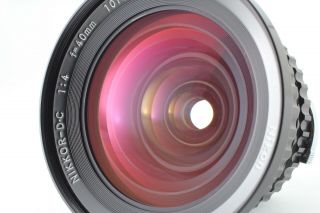 Rare [Mint] Nikon Nikkor D.  C DC 40mm f/4 Lens For ZENZA BRONICA S2 From Japan 3