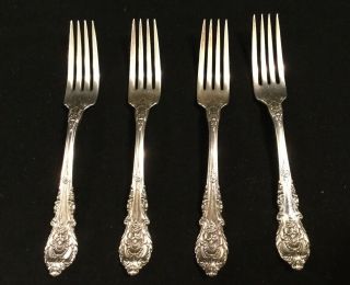 Group 4 Wallace Sir Christopher Sterling Luncheon Forks 7 - 1/4”