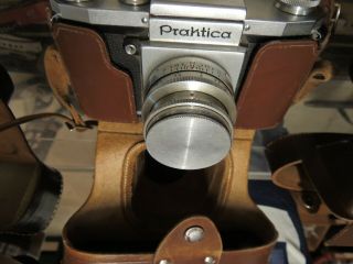 8 Vintage 35 mm cameras Kodak,  Graphic,  Exakta,  Argus,  Voigtlander,  Praktica,  Minolta 8