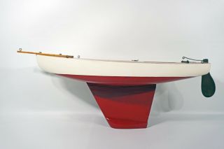 Boucher York Nyc Handmade Vintage Model Sailboat