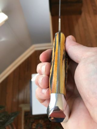 Vintage CASE XX USA,  1965 - 69,  523 - 6,  Fixed Blade Hunting Knife,  w/sheath NOS 8