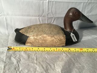 Vintage Carved Wooden Duck Decoy