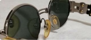 MOD S71 COL 15L GIANNI VERSACE Vintage Medusa Sunglasses Black Gold Color 4