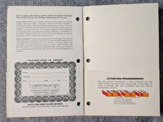 Rings of Saturn Apple II Level - 10 Dakin5 rare vintage computer game 1981 4