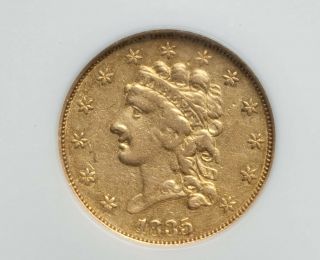 Rare 1835 $2.  50 Classic Gold Quarter Eagle Ngc Xf45