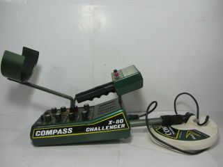 RARE Vintage COMPASS X - 80 CHALLENGER Metal Detector 5