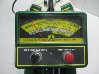 RARE Vintage COMPASS X - 80 CHALLENGER Metal Detector 8