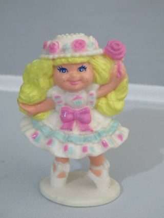 Vtg Cherry Merry Muffin Lily Vanilly Mini Pvc Cake Topper Figurine Mattel
