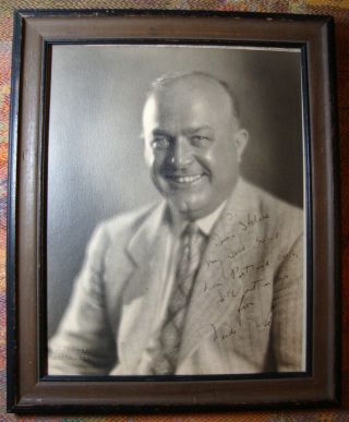 Rare Ferde Grofé Signed Portrait Photograph Vintage 1940 