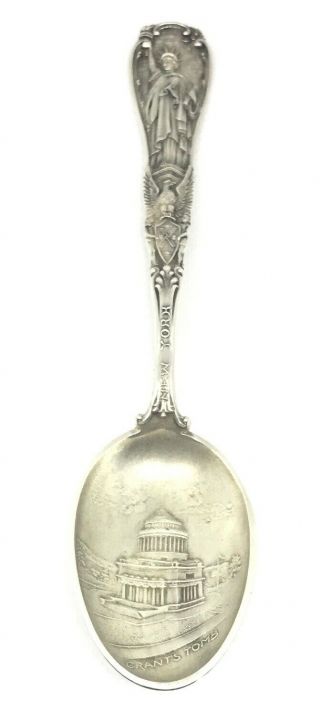 Sterling Silver Tiffany & Co.  Souvenir Spoon - York - Statue Of Liberty