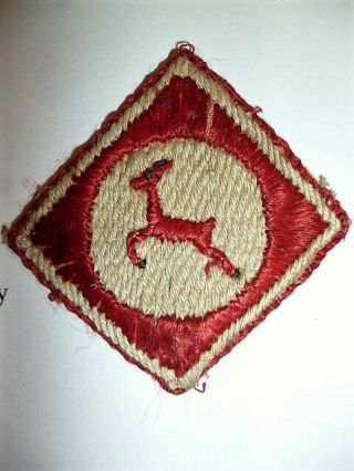British 13th Corps Italian Made Formation Sign Patch Ww2 Issue