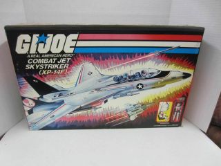 Vintage 1983 Hasbro G.  I.  Joe Combat Jet Skystriker (xp - 14f) Nrfb