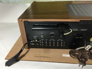 Vintage Kenwood High Speed DC Stereo Receiver KR - 7050 Cond 11