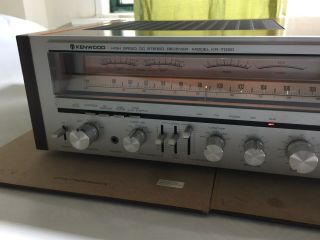 Vintage Kenwood High Speed DC Stereo Receiver KR - 7050 Cond 8
