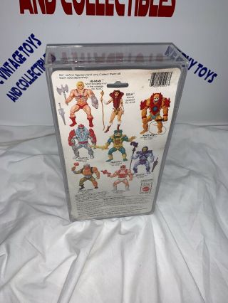 MOTU,  Vintage,  Masters of the Universe,  MOC,  1982,  STRATOS,  8 - Back Clear Bubble 2