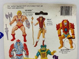 MOTU,  Vintage,  Masters of the Universe,  MOC,  1982,  STRATOS,  8 - Back Clear Bubble 7