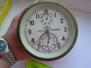 Soviet Russian Marine Chronometer Poljot 6mx 1mchz (non -) Ussr