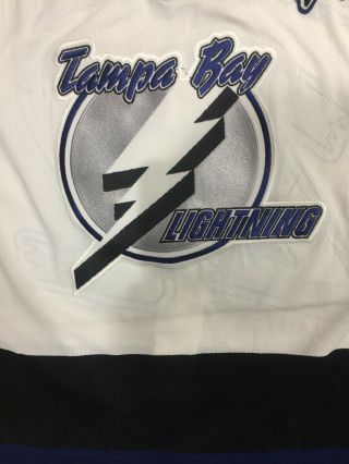 ❤️Vintage Tampa Bay Lightning CIGGARELLI 9 CCM Hockey Jersey Swen Sz.  48 3