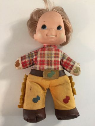Vintage Cowboy Doll Mattel “bucky” Musical Toy Squeeze Love Notes 1974