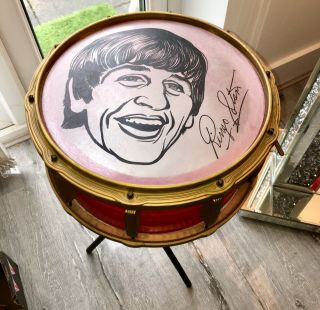 A Very Rare Selcol Beatles Ringo Starr Drum,  1964